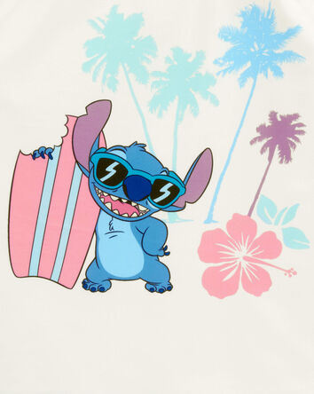 Girls Disney&copy; Lilo & Stitch 2-Piece Rashguard Swimsuit Set - Blue, 