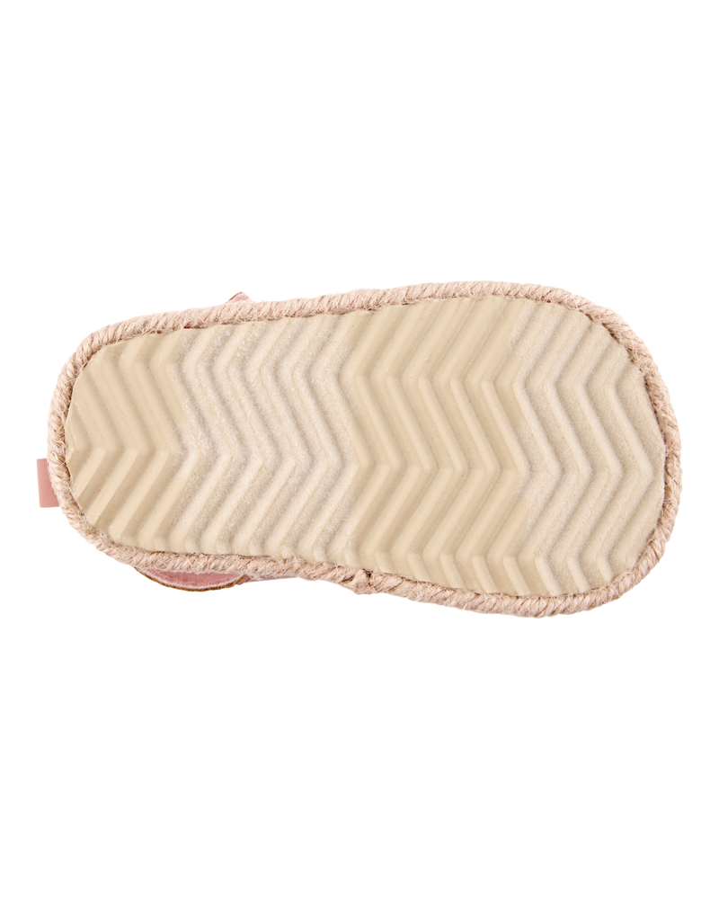 Baby Girl Espadrille Sandal Shoes, image 5 of 6 slides