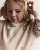Toddler Otter Sweatshirt&trade; with Pockets - Khaki, image 3 of 7 slides