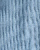 Baby 3-Piece Dinosaur Thermal Little Jacket Set - Blue/Heather, image 2 of 4 slides