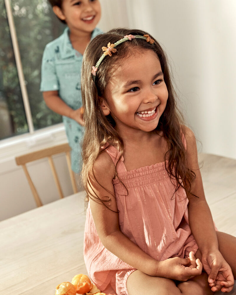 Toddler Boho Chic Gauze Tank, image 3 of 4 slides