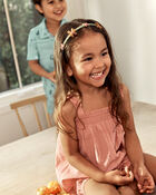 Toddler Boho Chic Gauze Tank, image 3 of 4 slides