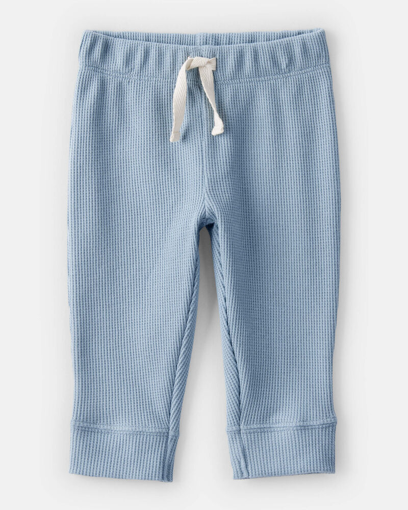 Baby Boy 2-Piece Park Ranger Thermal Bodysuit Pant Set - Blue, image 2 of 5 slides