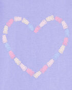 Toddler Girl Gummy Bear Heart Graphic Tee, image 2 of 3 slides