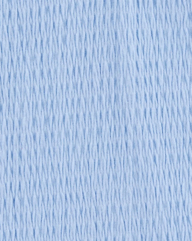 Kid 2-Piece Short-Sleeve Crinkle Top & Utility Short Set, image 3 of 6 slides