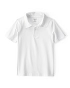 Kid 2-Pack Active Uniform Polos in Moisture Wicking BeCool&trade; Fabric - White, image 3 of 3 slides