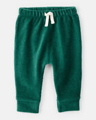 Baby 2-Piece Santa Is My Bestie Long-Sleeve Tee & Pant Set - Green, image 2 of 5 slides