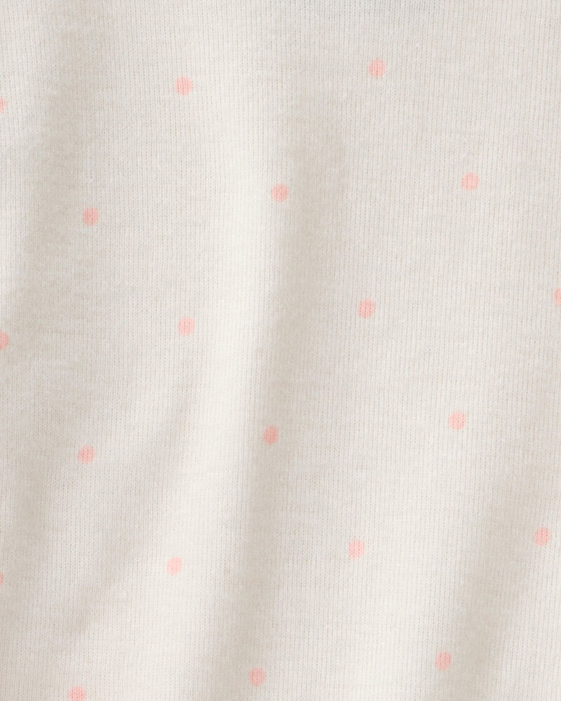 Baby 3-Piece Fruit Embroidered Little Vest Set - Pink/Ivory, image 3 of 5 slides