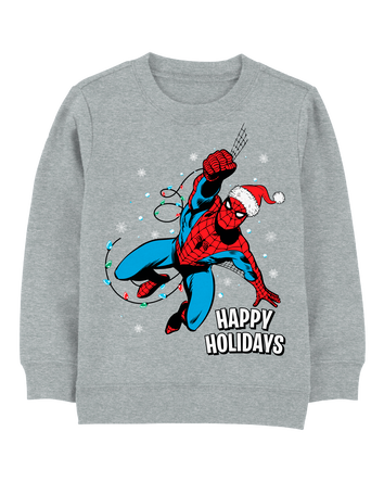 Kid Spider-Man Christmas Pullover, 