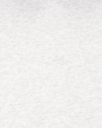 Kid Hooded French Terry Short-Sleeve Tee - Grey, 