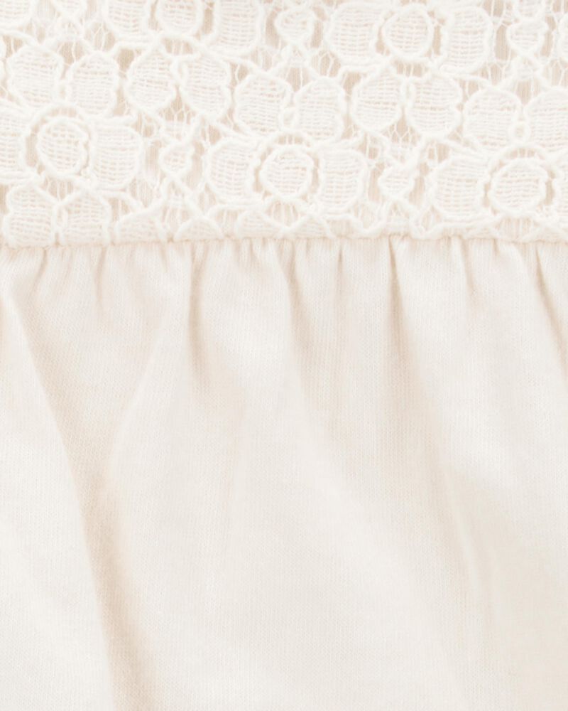 Baby Girl 2-Piece Floral Short-Sleeve Bodysuit Pant Set, image 2 of 3 slides