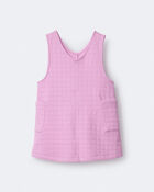 Toddler Girl Otter Pocket Jumper - Lilac, image 2 of 6 slides