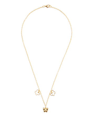 Kid 1-Piece Butterfly Charm Necklace, 