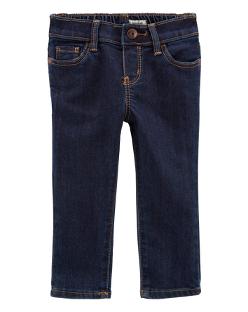 Baby Dark Wash Super Skinny-Leg Jeans, 
