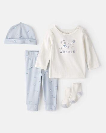 Baby 4-Piece Take-Me-Home Set, 