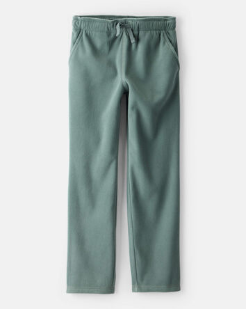Boys Fleece Joggers - Green, 