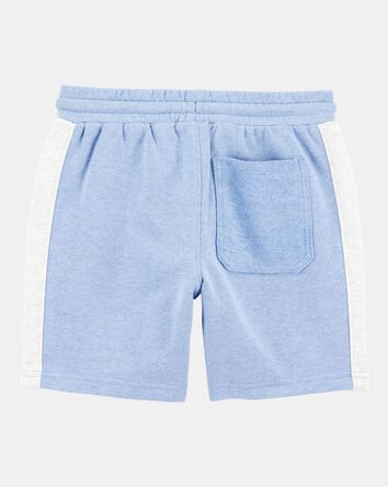 Kid Pull-On French Terry Shorts - Blue, 