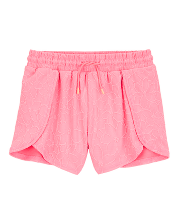 Kid Silky Swift Shorts - Coral, 
