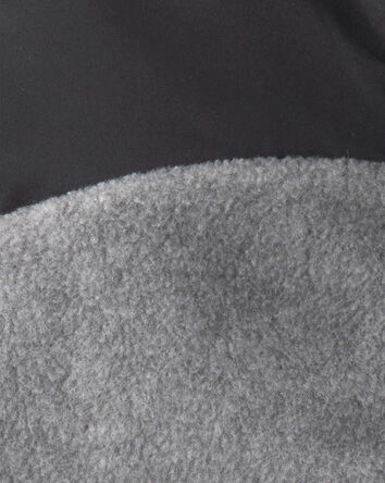 Toddler Boy Long-Sleeve Zip-Up Jacket - Grey/Black, 