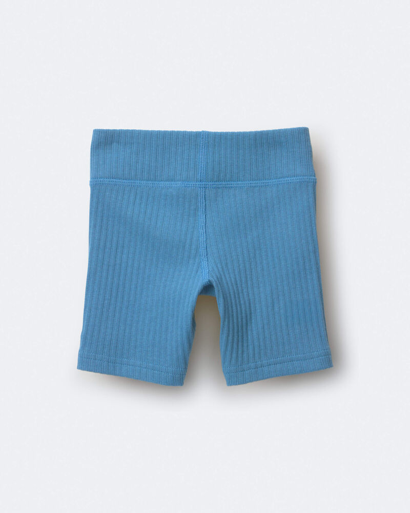 Toddler Girl Brooklyn Bike Shorts - Blue, image 5 of 6 slides
