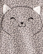 Toddler Girl Cheetah Print Nightgown , image 2 of 3 slides