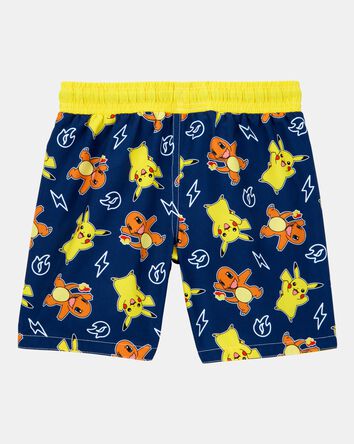 Boys Pok&eacute;mon&trade; Pikachu Swim Trunks - Navy/Yellow, 
