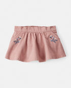 Baby Girl Corduroy Skirt - Pink, image 1 of 4 slides