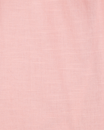 Toddler 2-Piece Button-Down Tank & Pull-On Pant Set - Pink, 