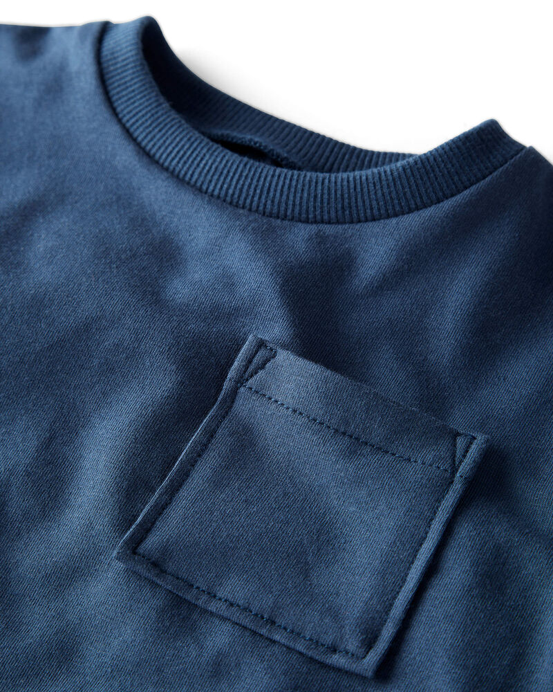 Baby Boy 3-Pack Organic Cotton Long-Sleeve Stretch Jersey Tees, image 2 of 6 slides