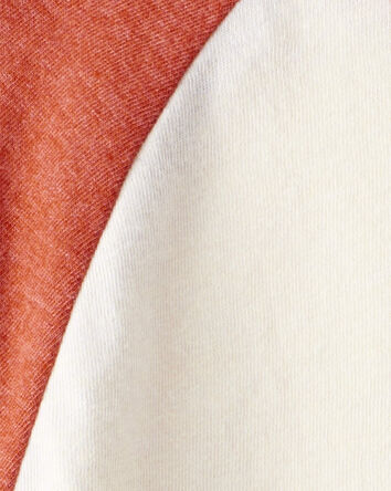 Boys Long-Sleeve Raglan Tee - Orange, 