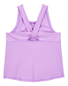 Kid Active Twist Tank & Wrap Skort Set - Purple, image 3 of 7 slides