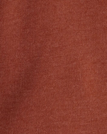 Boys DayDream Fleece Zip-Up Hoodie - Brown, 