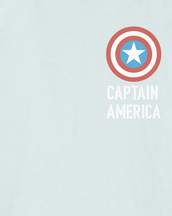 Boys Marvel&trade; Captain America Short-Sleeve Tee - Blue, 