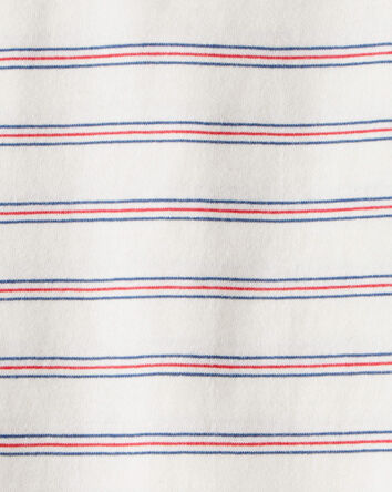 Toddler Boy Striped Long-Sleeve Tee - Cream, 