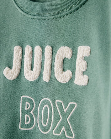 Toddler Boy DayDream Fleece Juice Box Crew Long-Sleeve Tee & Pant Set - Green, 