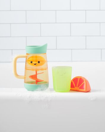 Tub-to-Table Caf&eacute; Swirl & Splash Lemonade Bath Toy Set, 