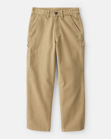 Boys Carpenter Fashion Pants - Khaki, 