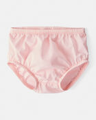 Baby Girl Embroidered Cotton Long-Sleeve Dress - Pink, image 5 of 6 slides