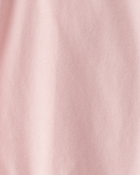 Baby Scalloped Collar Long-Sleeve Bodysuit - Pink, image 2 of 3 slides