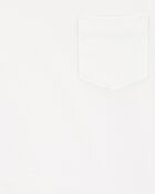 Toddler Boy Pocket Tank - White, image 2 of 3 slides
