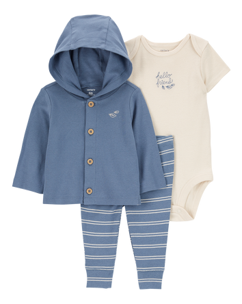 Baby 3-Piece Little Cardigan Set, 