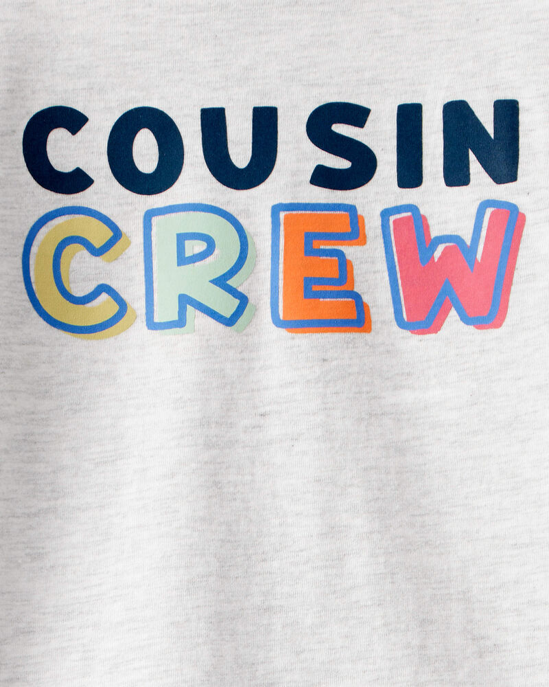 Toddler Boy Cousin Crew Long-Sleeve Graphic Tee - Grey, image 2 of 3 slides
