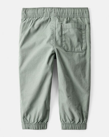 Baby Boy  Cotton Everyday Pull-On Jogger - Green, 