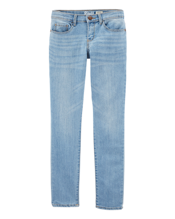 Kid Light Blue Wash Super Skinny-Leg Jeans, 