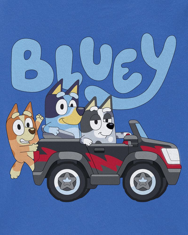 Toddler Bluey Graphic Tee - Blue, image 2 of 2 slides