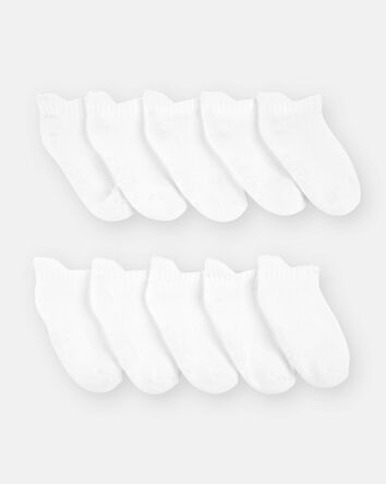 Toddler 10-Pack No Show Socks, 