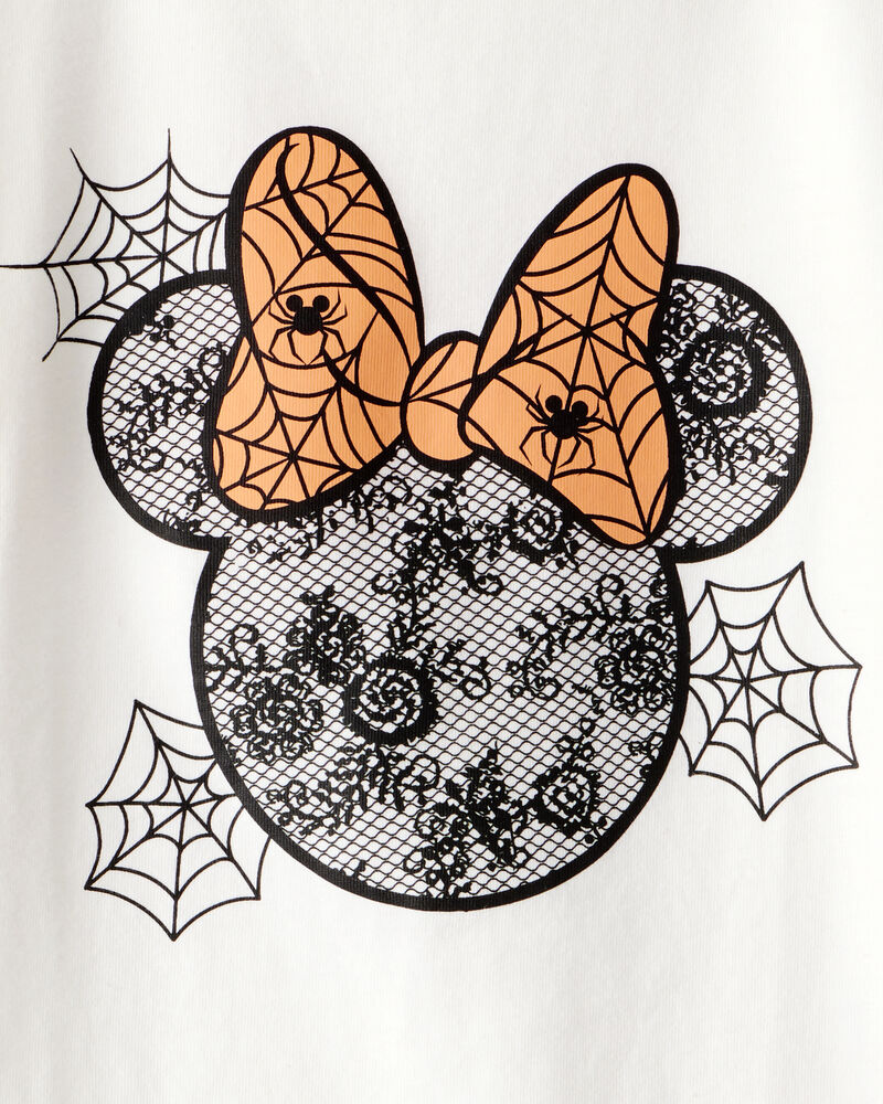 Toddler Girl Disney&copy; Minnie Mouse Halloween Short-Sleeve Graphic Tee - Ivory, image 2 of 2 slides