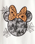Toddler Girl Disney&copy; Minnie Mouse Halloween Short-Sleeve Graphic Tee - Ivory, image 2 of 2 slides