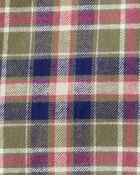 Baby Boy Plaid Cotton Long-Sleeve Button-Down Shirt, image 2 of 3 slides