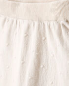Baby Girl Bow Cotton Long-Sleeve Sweater & Pant Set - Ivory, image 2 of 4 slides
